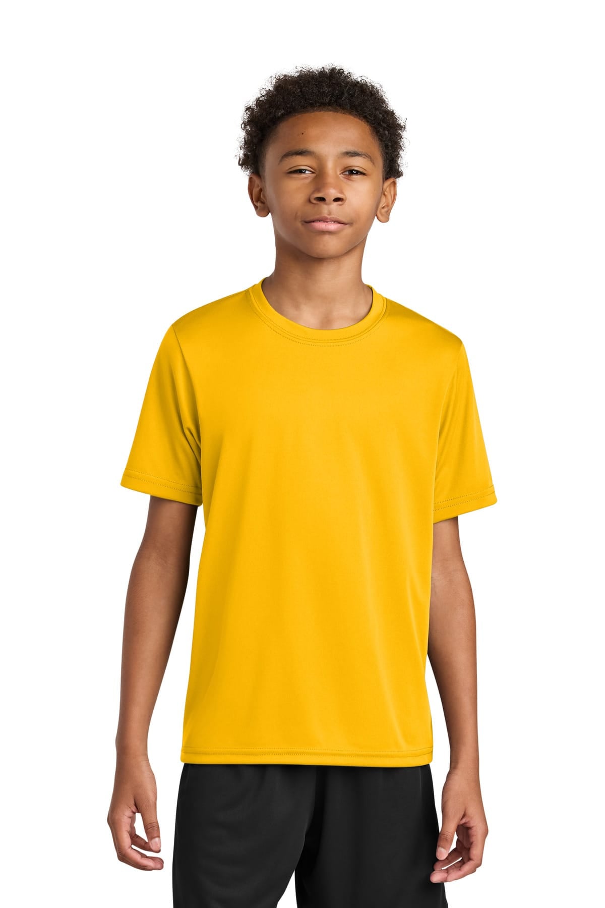 A4 A4NB3142 XS / Gold A4 Youth Cooling Performance Short Sleeve Tee A4NB3142