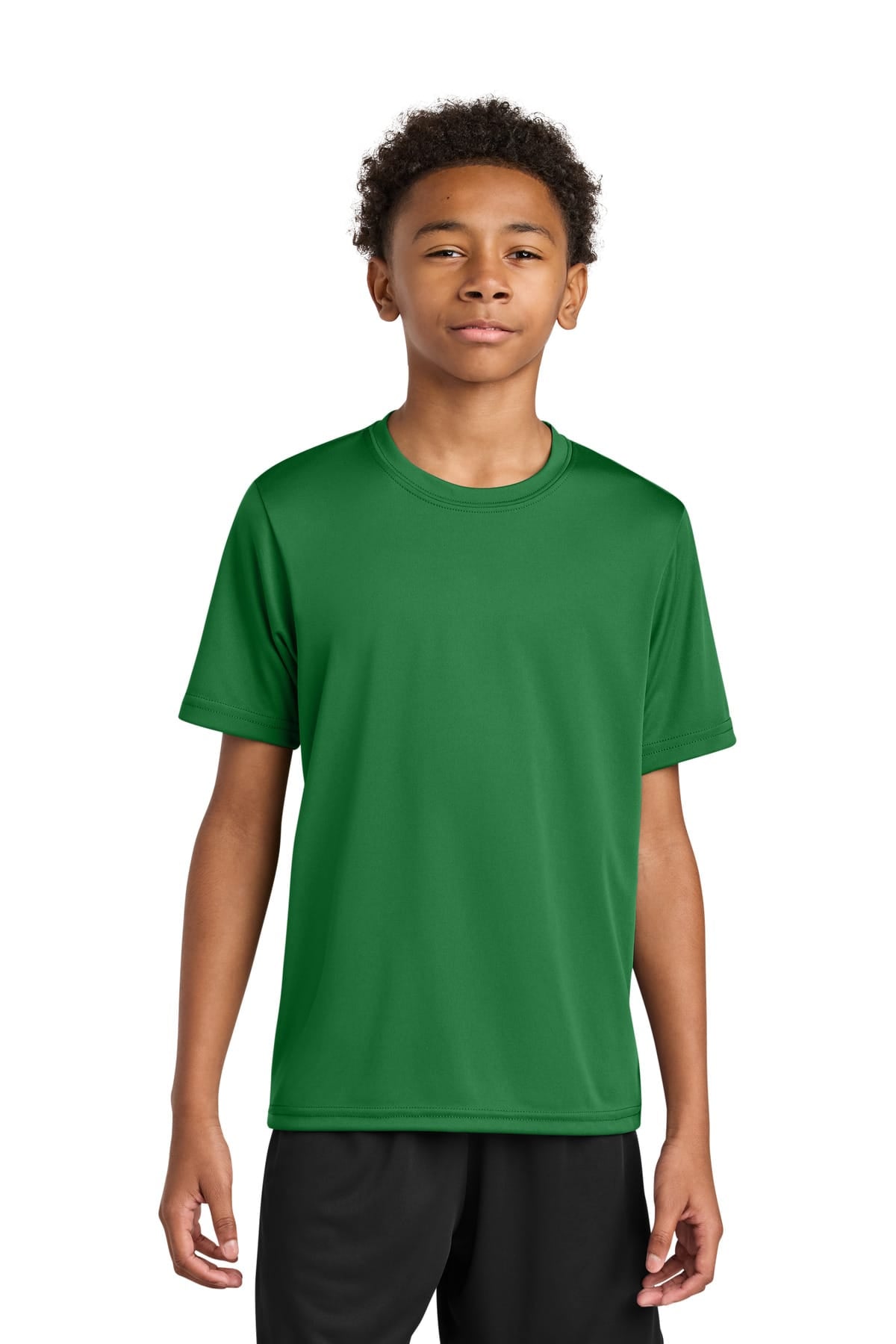 A4 A4NB3142 XS / Kelly A4 Youth Cooling Performance Short Sleeve Tee A4NB3142