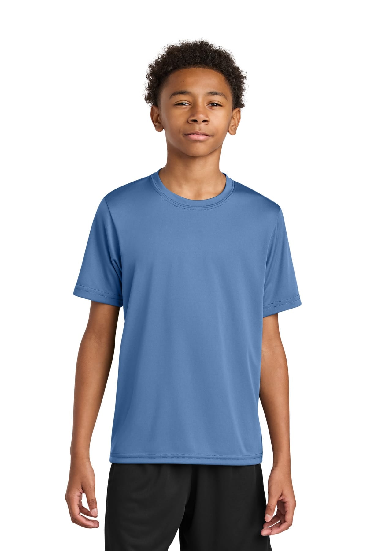 A4 A4NB3142 XS / Light Blue A4 Youth Cooling Performance Short Sleeve Tee A4NB3142