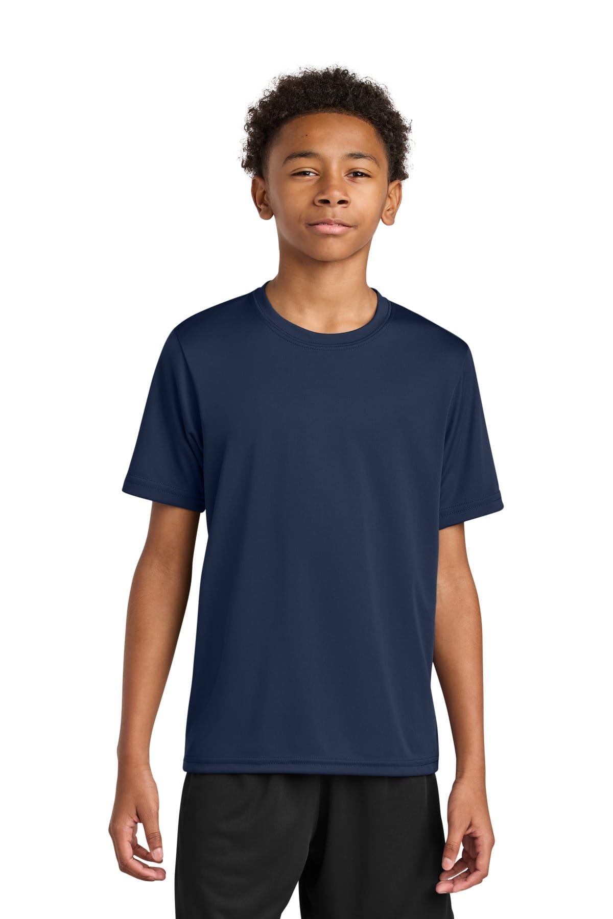 A4 A4NB3142 XS / Navy A4 Youth Cooling Performance Short Sleeve Tee A4NB3142