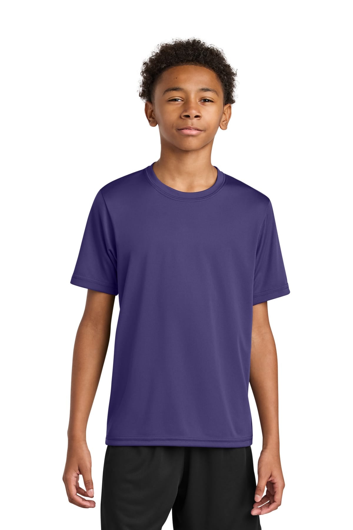 A4 A4NB3142 XS / Purple A4 Youth Cooling Performance Short Sleeve Tee A4NB3142