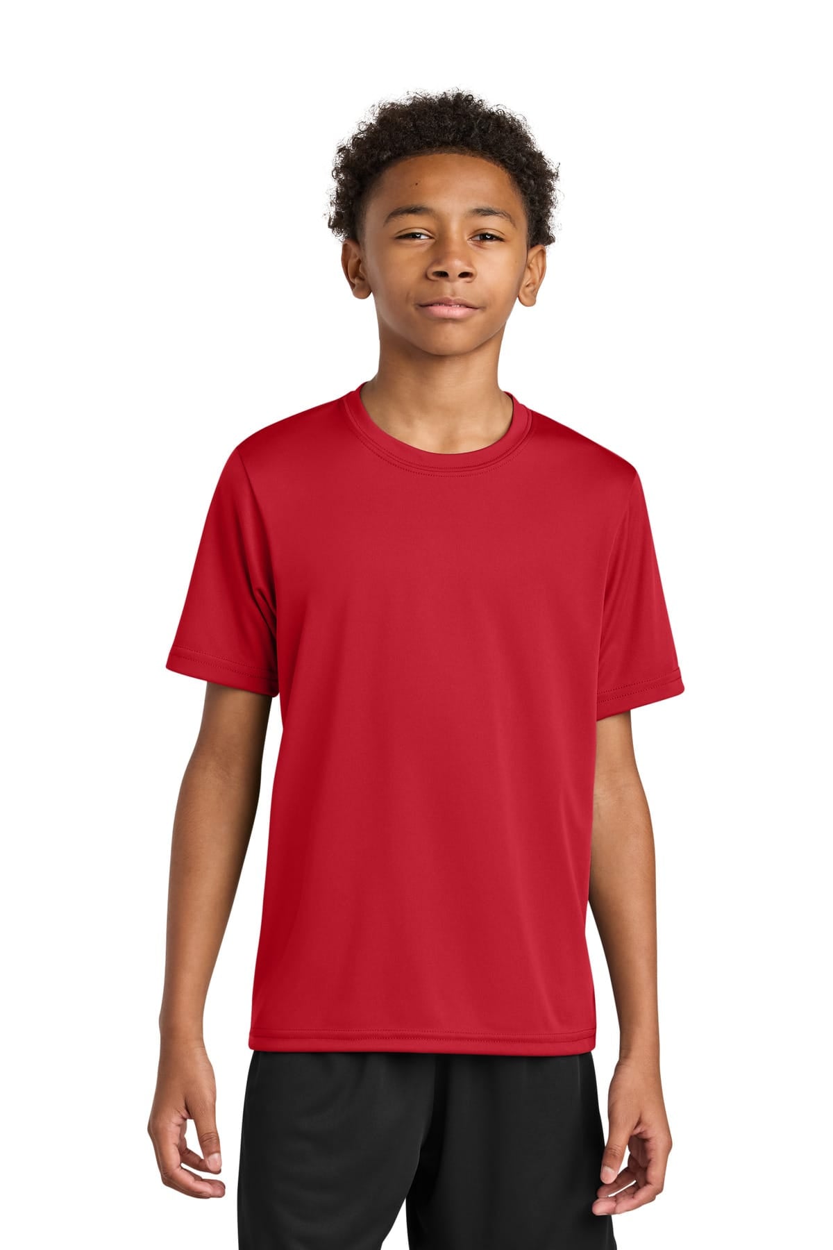 A4 A4NB3142 XS / Scarlet A4 Youth Cooling Performance Short Sleeve Tee A4NB3142