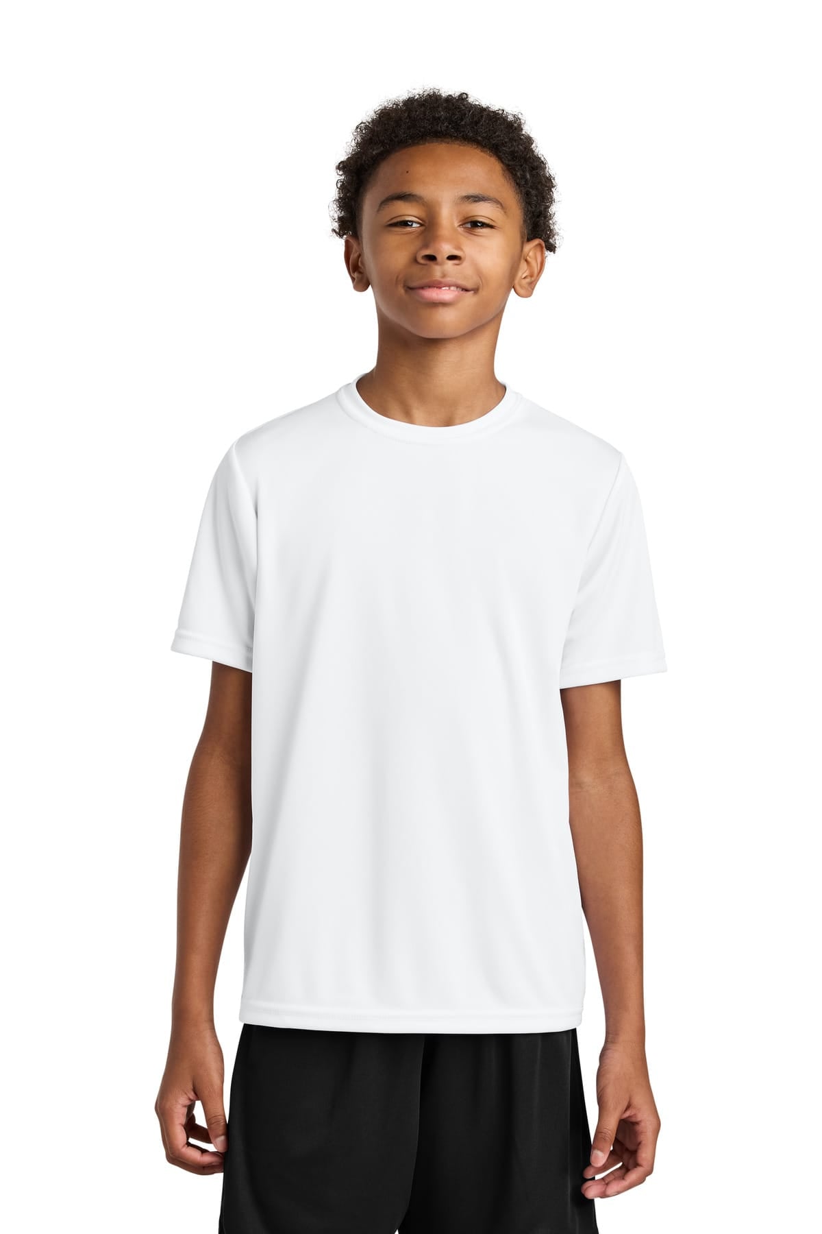 A4 A4NB3142 XS / White A4 Youth Cooling Performance Short Sleeve Tee A4NB3142