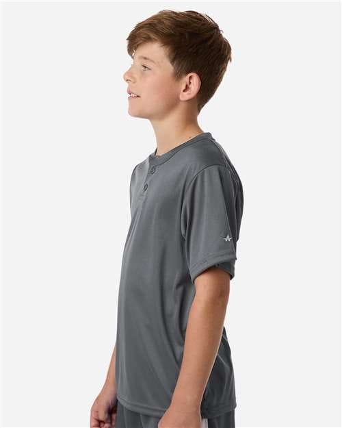 Alleson Athletic 4105 2930-Youth B-Core Placket Jersey