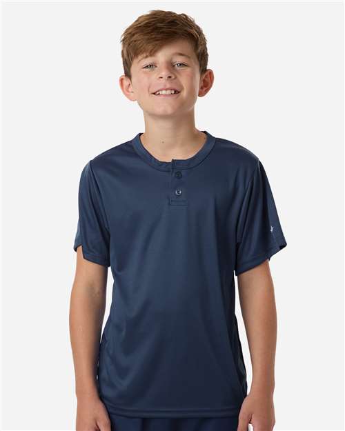 Alleson Athletic 4105 2930-Youth B-Core Placket Jersey