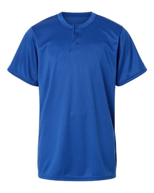Alleson Athletic 4105 XS / Royal 2930-Youth B-Core Placket Jersey