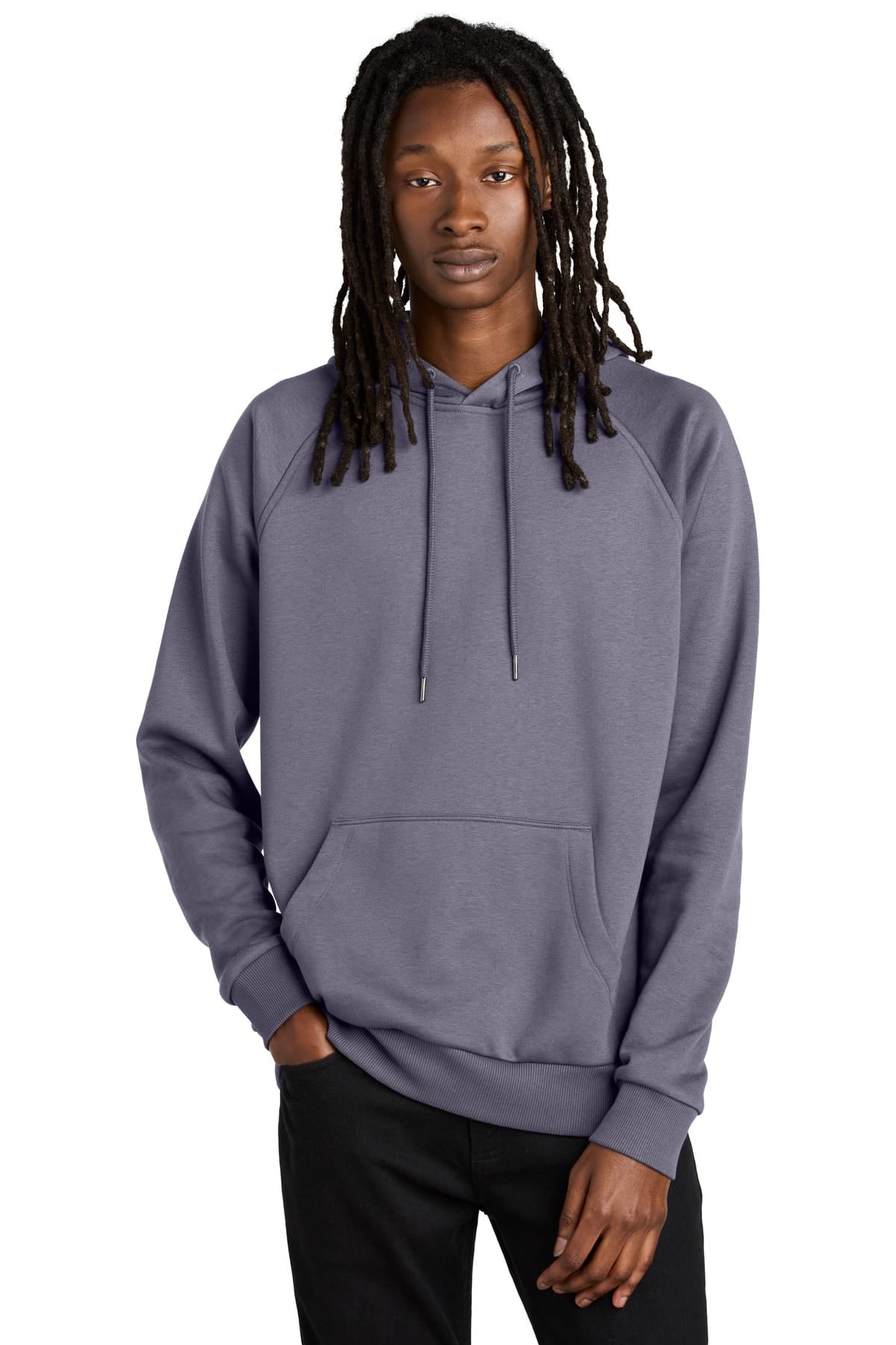AllMade AL5000 XS / Cosmic Purple Allmade Unisex Organic CVC Fleece Pullover Hoodie AL5000