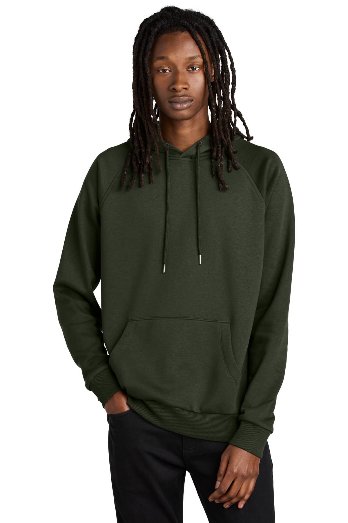AllMade AL5000 XS / Herb Green Allmade Unisex Organic CVC Fleece Pullover Hoodie AL5000