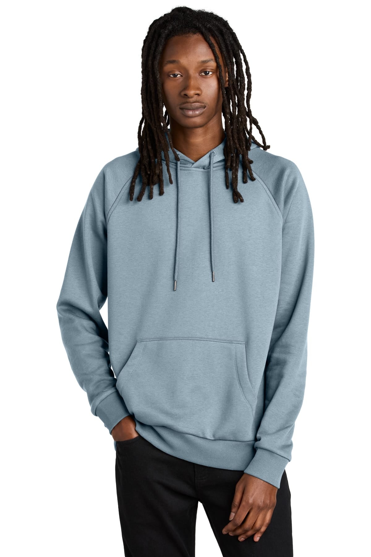 AllMade AL5000 XS / I Like You Blue Allmade Unisex Organic CVC Fleece Pullover Hoodie AL5000