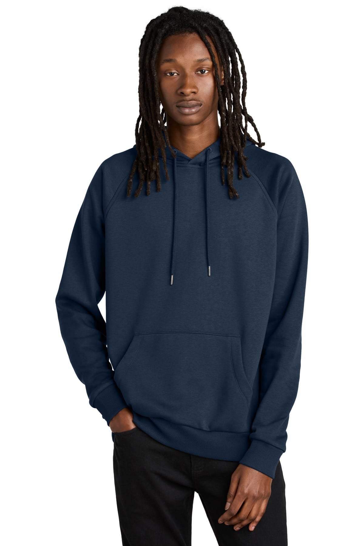 AllMade AL5000 XS / Rebel Blue Allmade Unisex Organic CVC Fleece Pullover Hoodie AL5000