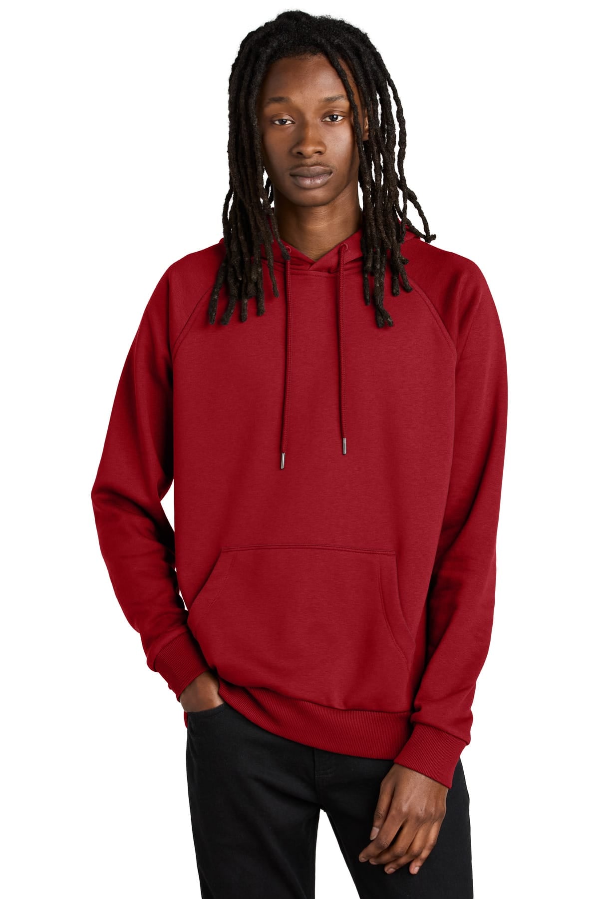 AllMade AL5000 XS / Revolution Red Allmade Unisex Organic CVC Fleece Pullover Hoodie AL5000