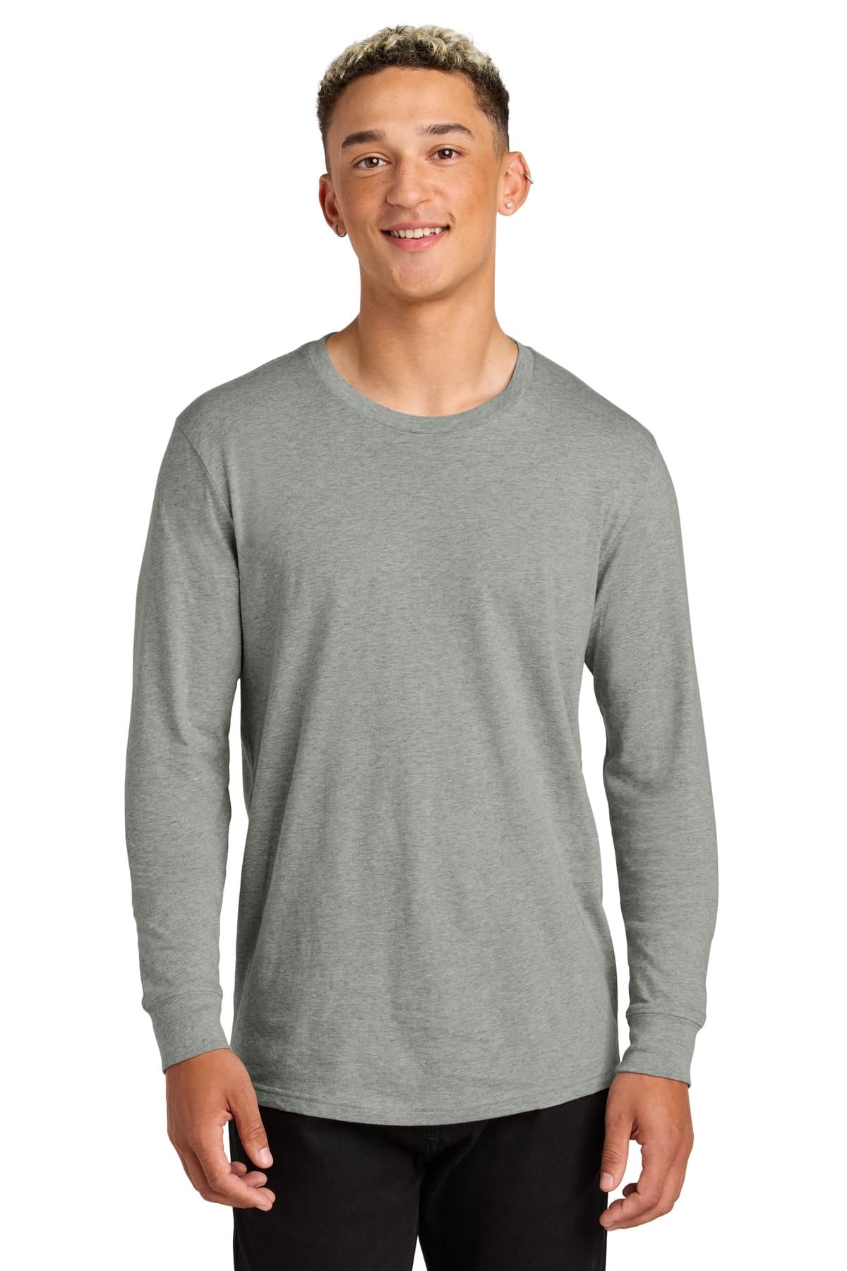 AllMade AL6104 XS / Granite Grey Heather Allmade Unisex Long Sleeve Organic Cotton Tee AL6104
