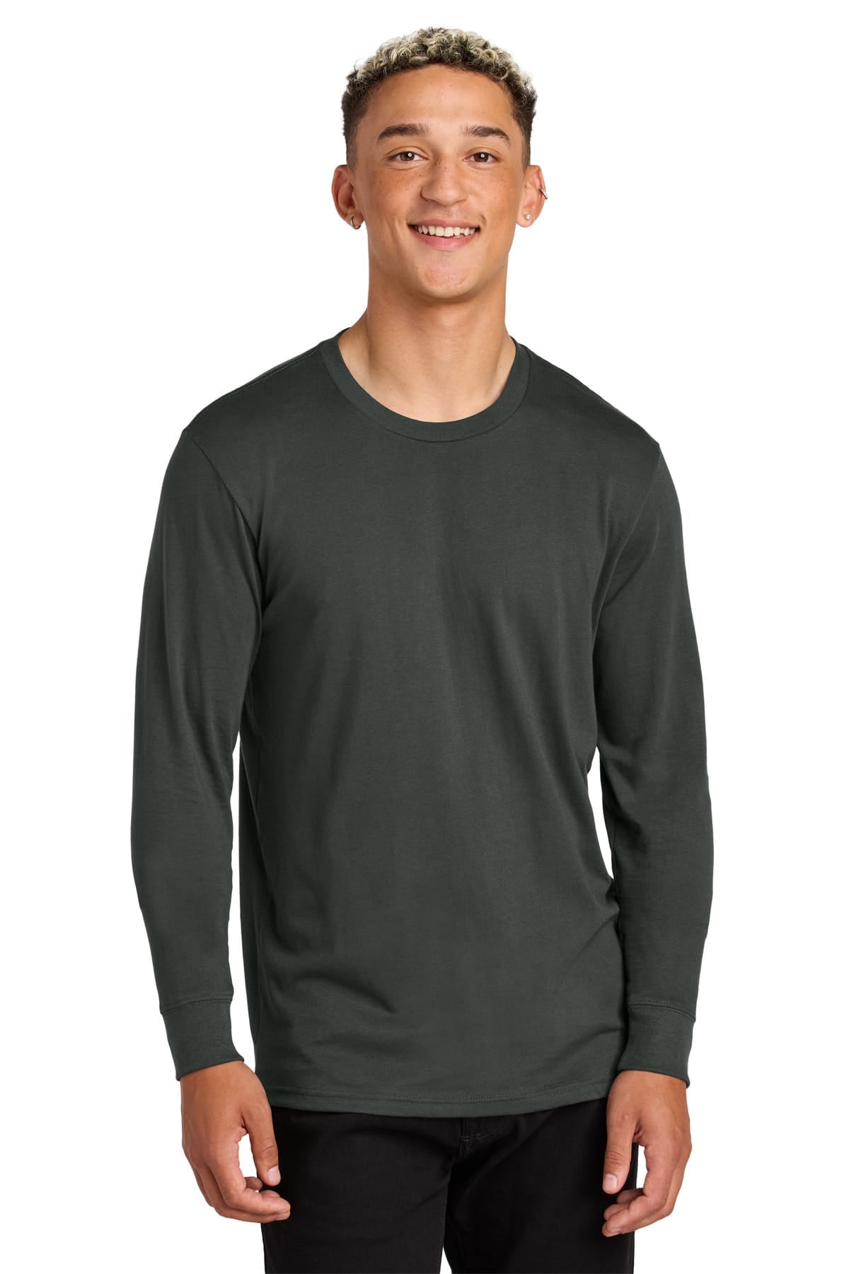 AllMade AL6104 XS / Terrain Grey Allmade Unisex Long Sleeve Organic Cotton Tee AL6104