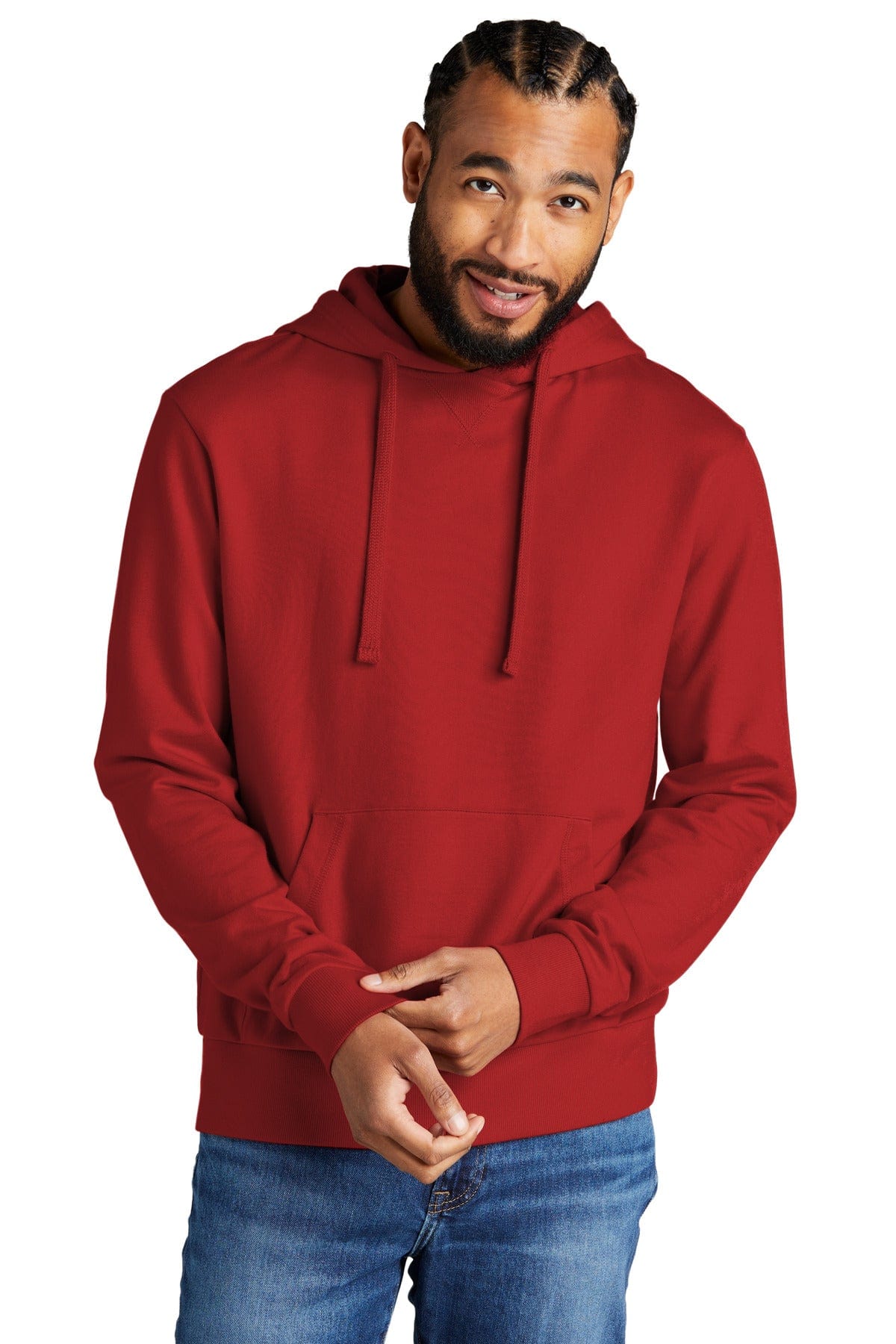 AllMade Sweatshirts/Fleece XS / Revolution Red Allmade Unisex Organic French Terry Pullover Hoodie AL4000