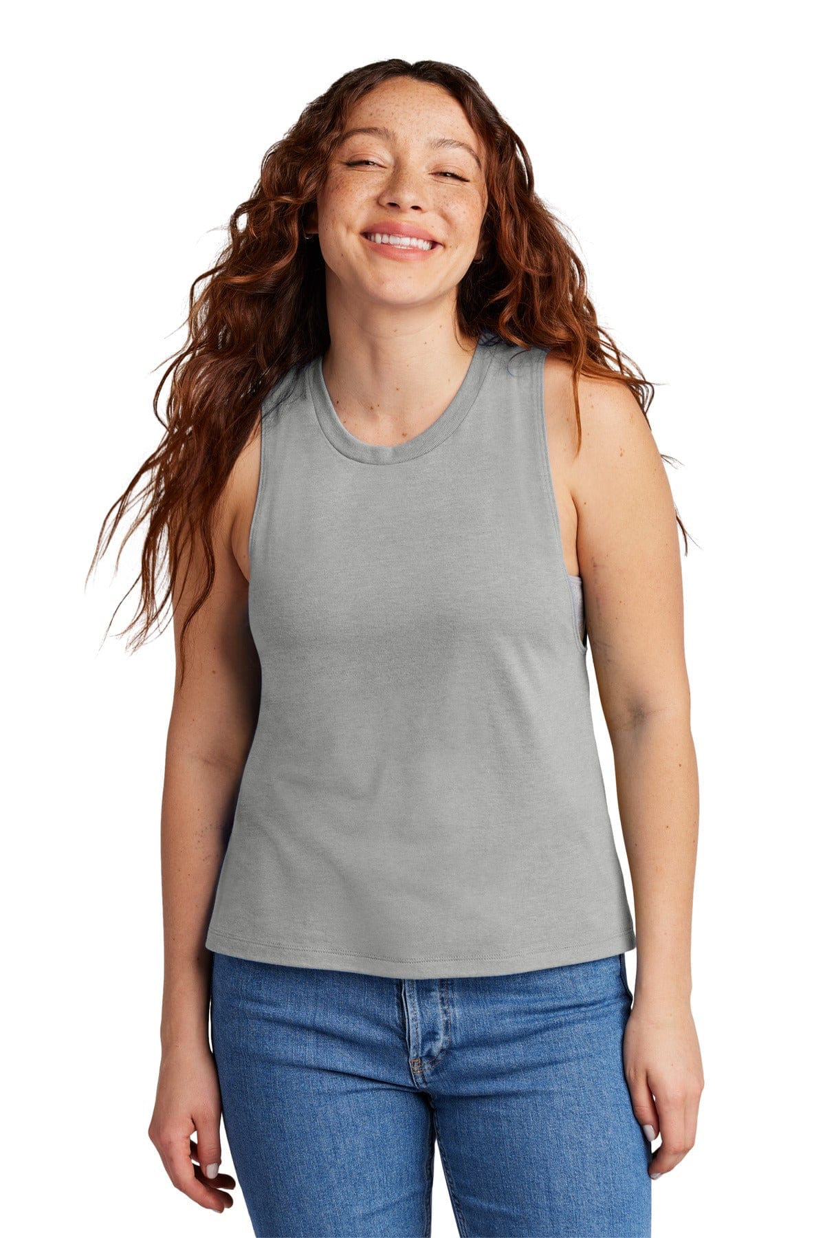 AllMade T-Shirts 2XL / Aluminum Grey Allmade AL2020: Women's Tri-Blend Muscle Tank