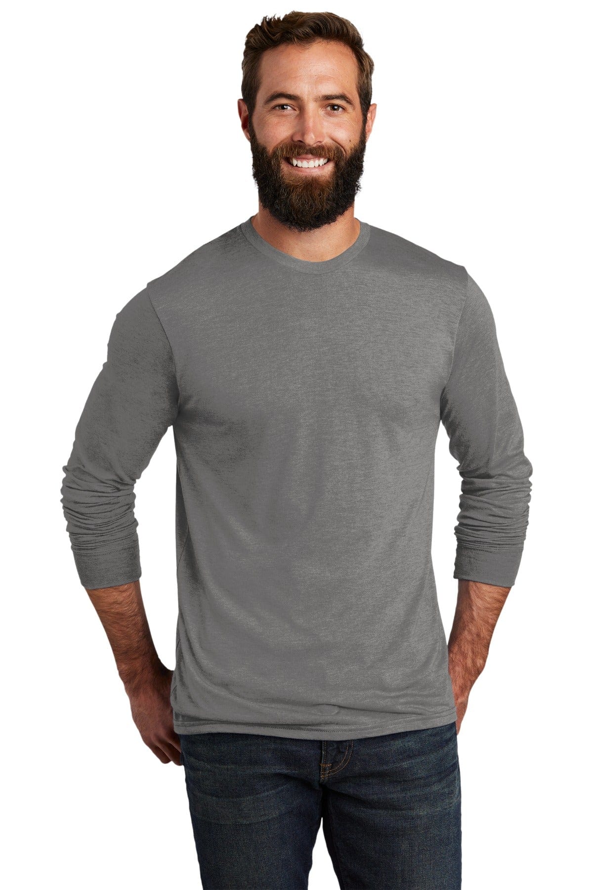 AllMade T-Shirts XS / Aluminum Grey Allmade Unisex Tri-Blend Long Sleeve Tee AL6004