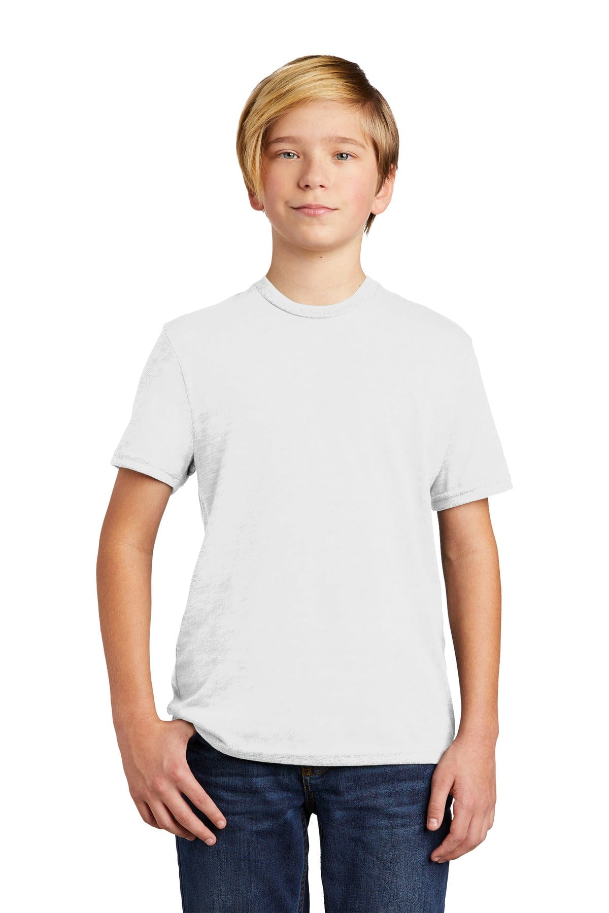 AllMade T-Shirts XS / Bright White Allmade Youth Tri-Blend Tee: AL207