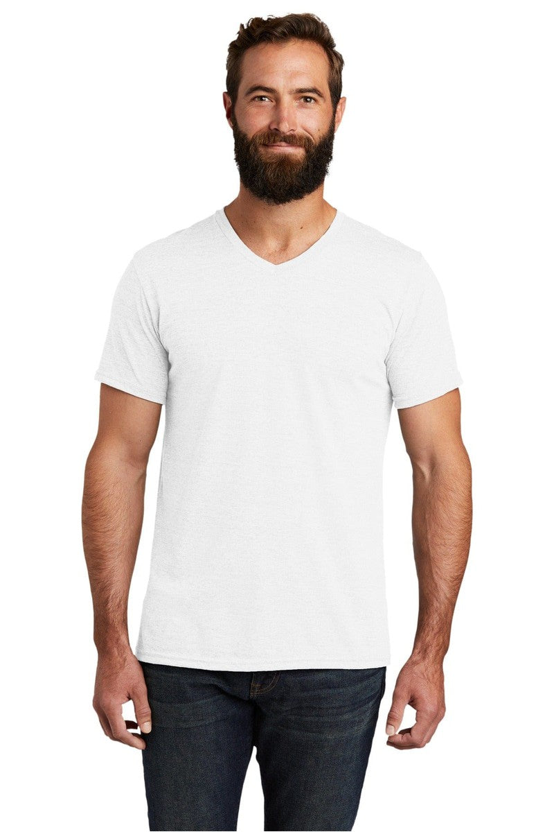 AllMade T-Shirts XS / Fairly White Allmade Unisex Tri-Blend V-Neck Tee: AL2014