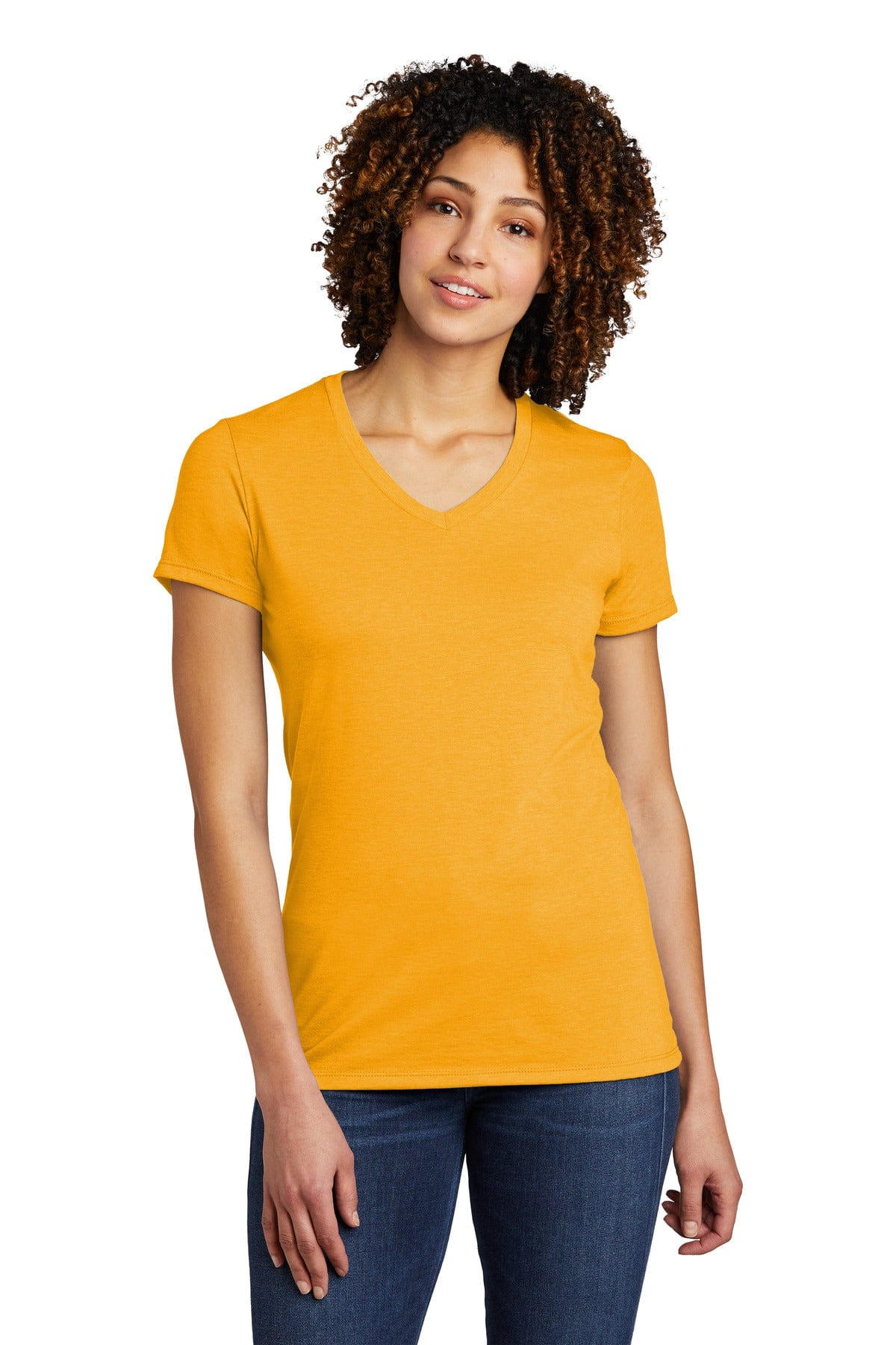 AllMade T-Shirts XS / Orange You Fancy Allmade Women's Tri-Blend V-Neck Tee AL2018