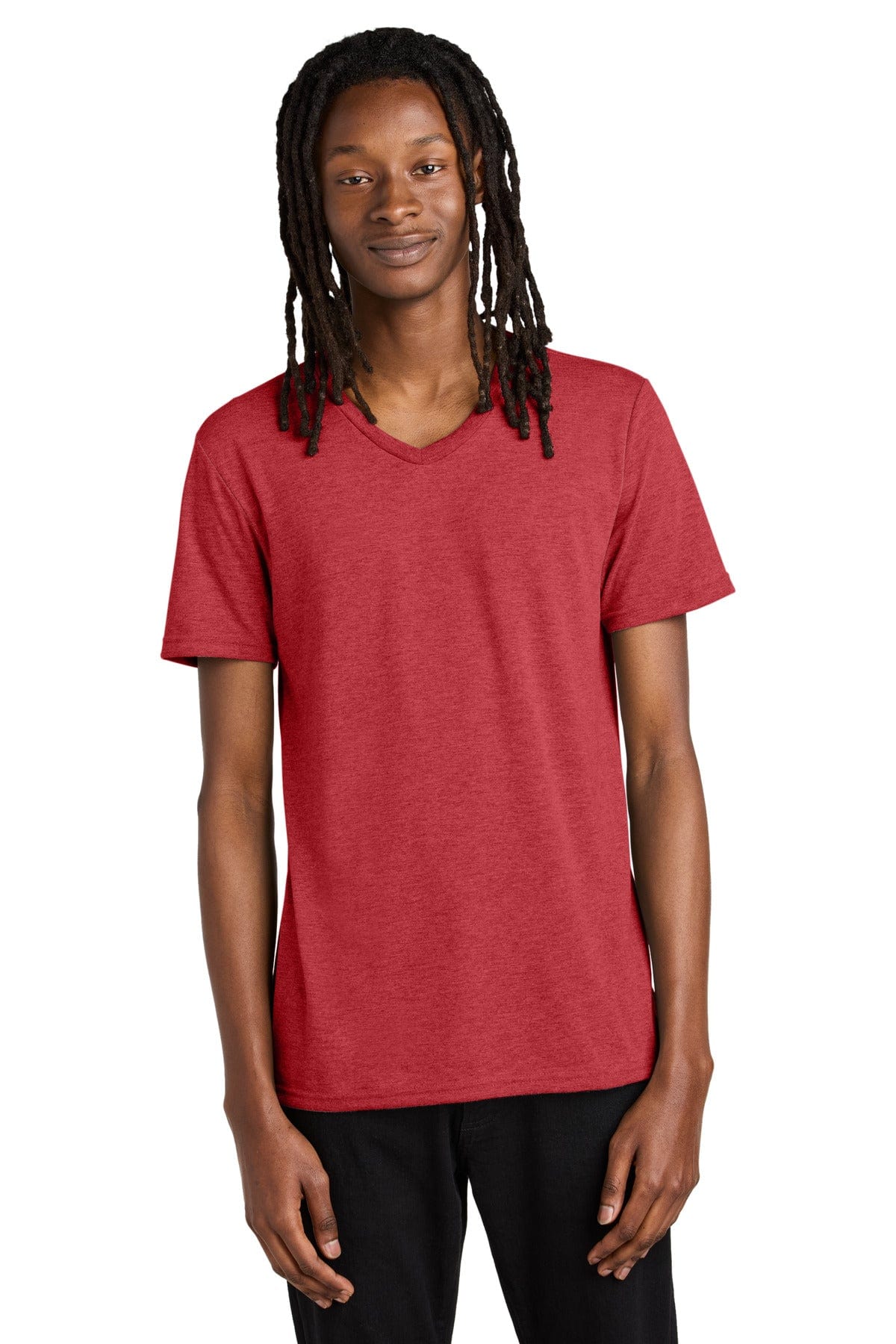 AllMade T-Shirts XS / Rise Up Red Allmade Unisex Tri-Blend V-Neck Tee: AL2014