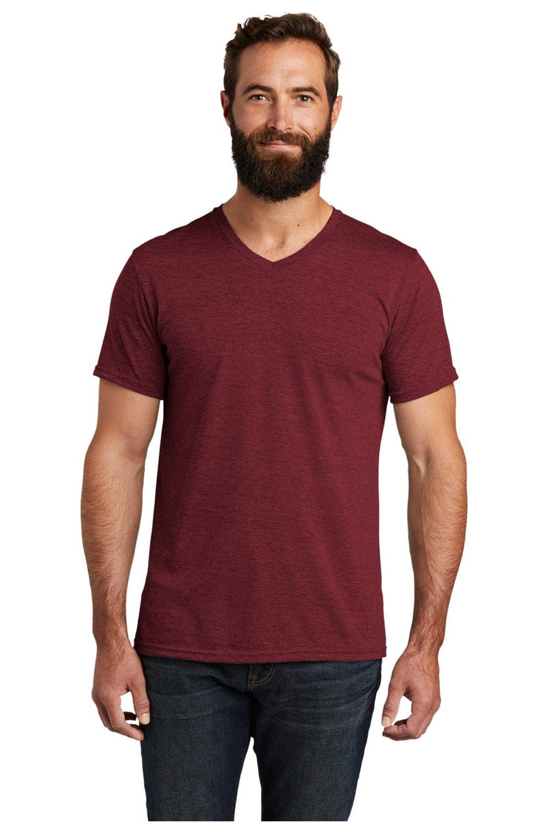 AllMade T-Shirts XS / Vino Red Allmade Unisex Tri-Blend V-Neck Tee: AL2014