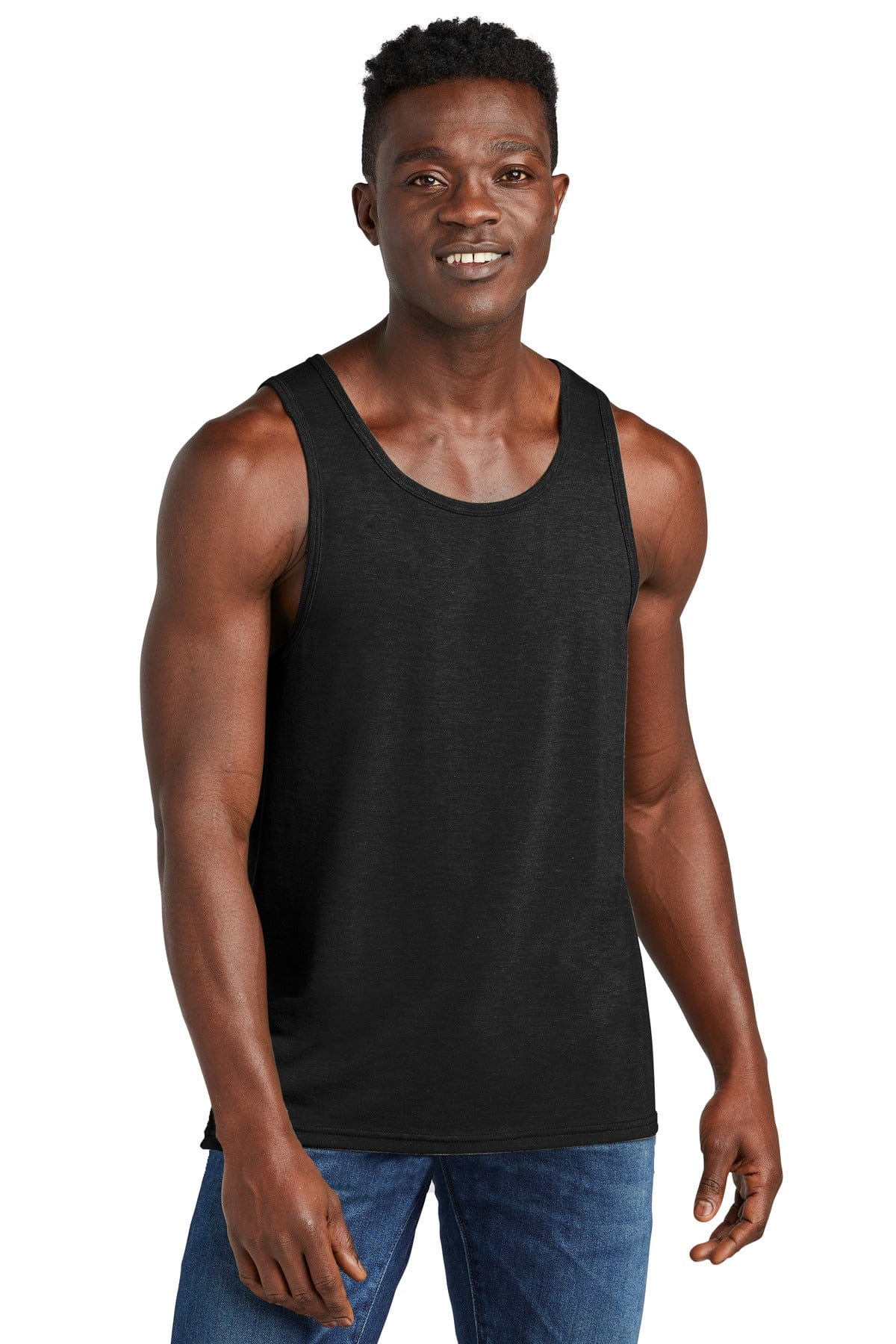 AllMade Tank Tops XS / Deep Black Allmade Unisex Tri-Blend Tank AL2019