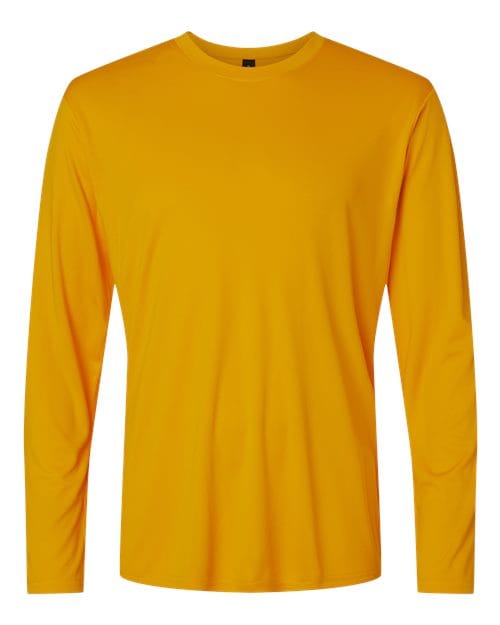 AllPro 12538 XS / Gold 48400: Unisex Pro-Lock Performance Long Sleeve T-Shirt