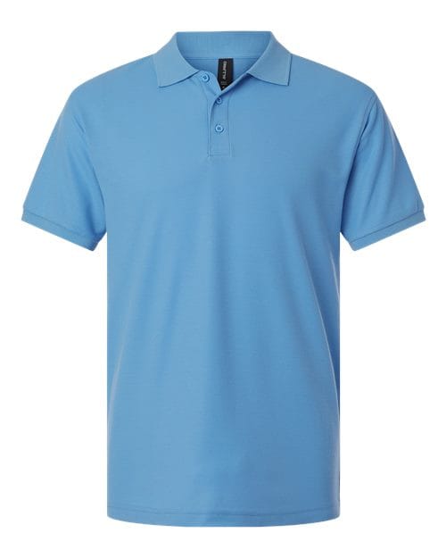 AllPro 12539 XS / Carolina Blue 62800: Men's Pique Polo