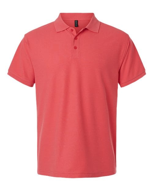 AllPro 12539 XS / Coral 62800: Men's Pique Polo