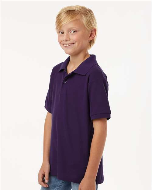 AllPro 12550 62800Y: Youth Pique Polo