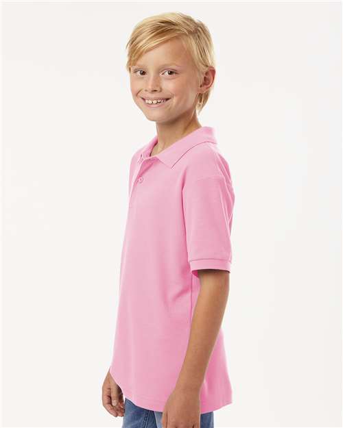 AllPro 12550 62800Y: Youth Pique Polo