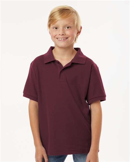 AllPro 12550 62800Y: Youth Pique Polo