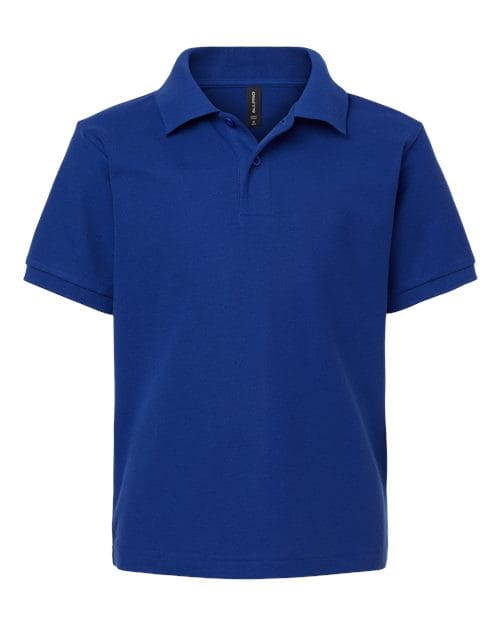 AllPro 12550 62800Y: Youth Pique Polo