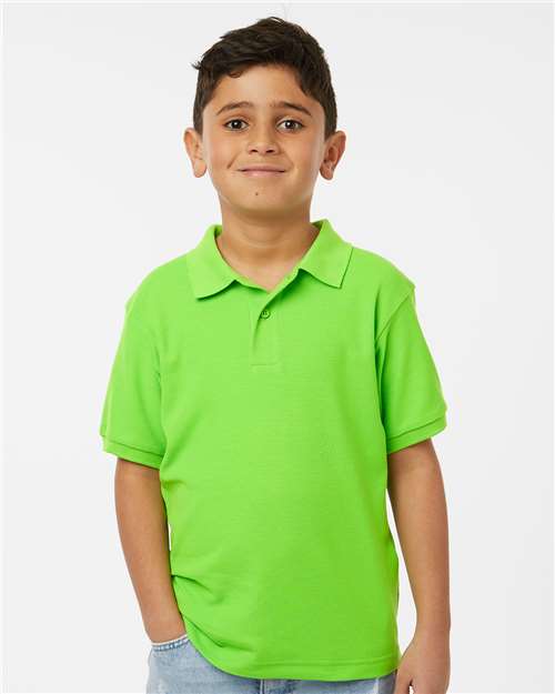 AllPro 12550 62800Y: Youth Pique Polo