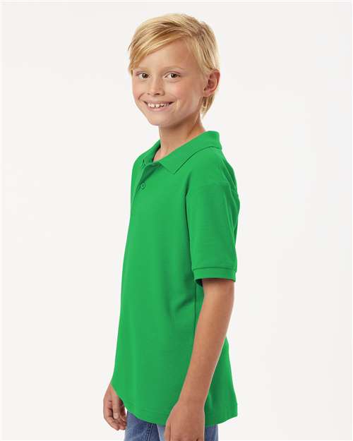 AllPro 12550 62800Y: Youth Pique Polo