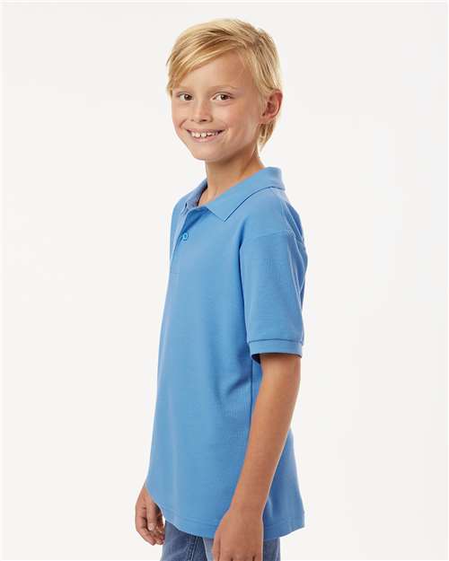 AllPro 12550 62800Y: Youth Pique Polo