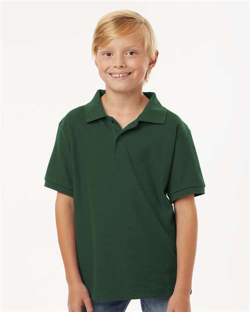 AllPro 12550 62800Y: Youth Pique Polo