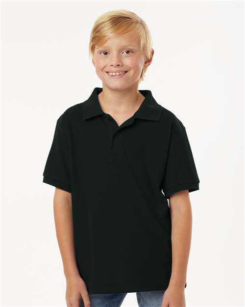 AllPro 12550 62800Y: Youth Pique Polo