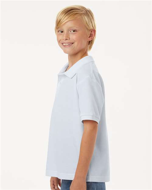 AllPro 12550 AllPro 62800Y Youth Pique Polo