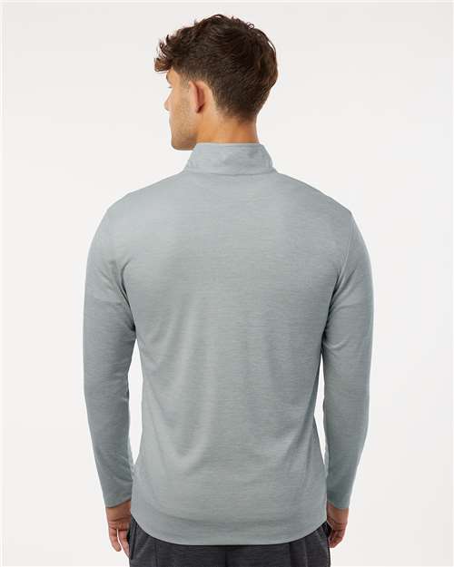 AllPro 12559 4HM700-Men's Pro-Lock Performance Mélange Quarter-Zip Pullover