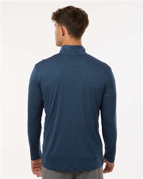 AllPro 12559 4HM700-Men's Pro-Lock Performance Mélange Quarter-Zip Pullover