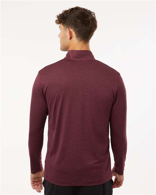 AllPro 12559 4HM700-Men's Pro-Lock Performance Mélange Quarter-Zip Pullover