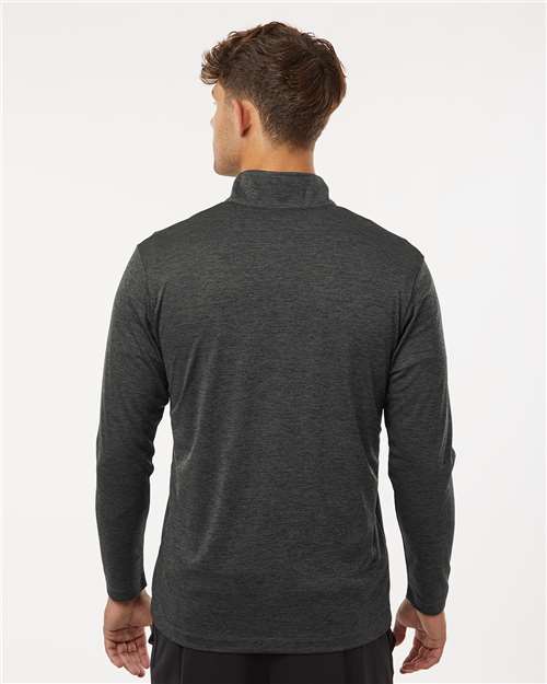 AllPro 12559 4HM700-Men's Pro-Lock Performance Mélange Quarter-Zip Pullover