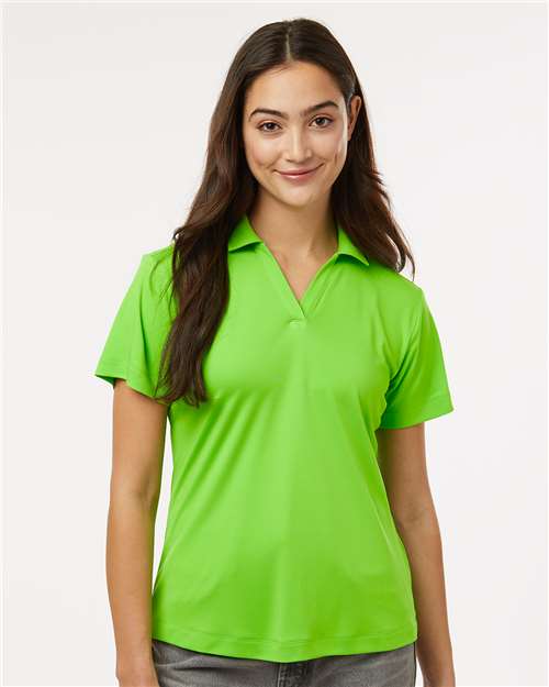 AllPro 12563 S / Lime 41800L: Women's Pro-Lock Performance Polo