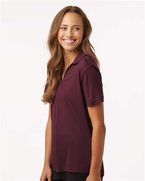 AllPro 12563 S / Maroon 41800L: Women's Pro-Lock Performance Polo