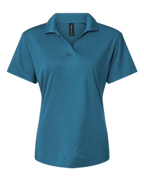 AllPro 12563 S / Pacific Blue 41800L: Women's Pro-Lock Performance Polo