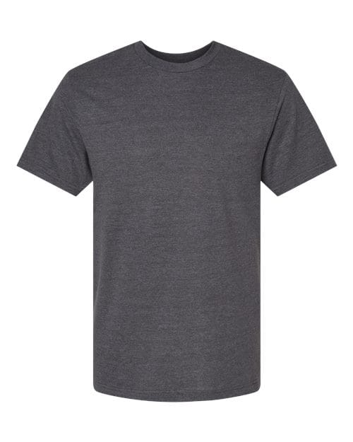 American Apparel 10485 S / Heather Charcoal 2001CVC: Unisex CVC Tee