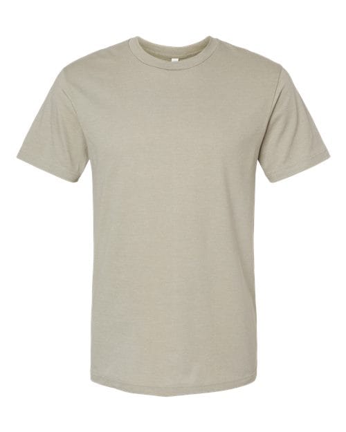 American Apparel 10485 S / Heather Khaki 2001CVC: Unisex CVC Tee