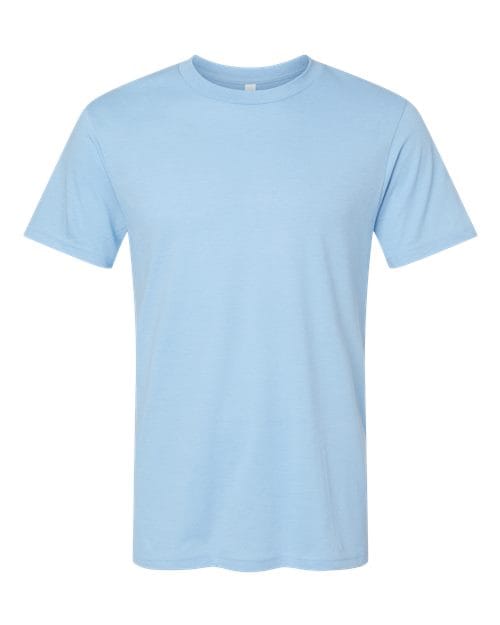 American Apparel 10485 S / Heather Light Blue 2001CVC: Unisex CVC Tee