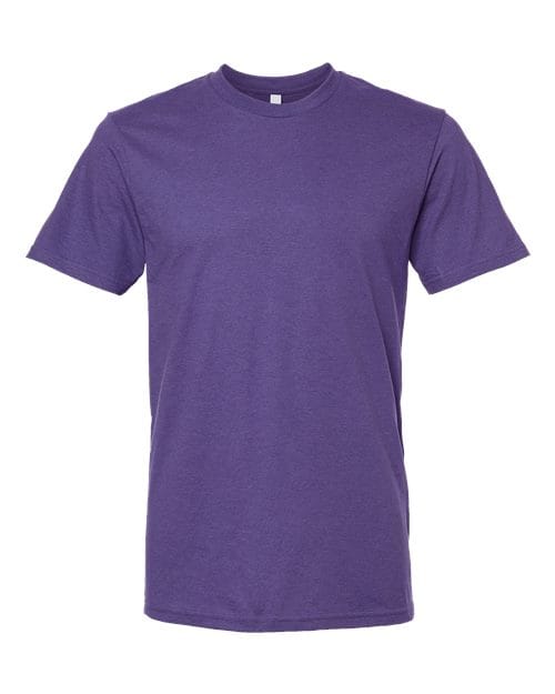 American Apparel 10485 S / Heather Purple 2001CVC: Unisex CVC Tee